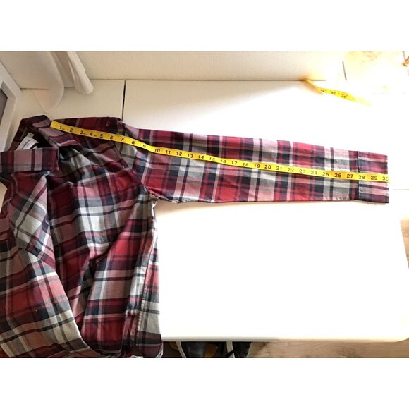 GOODIELLOW- MEN CHECKED 97% COTTON SHIRT SIZE MEDIUM - Picture 4 of 6